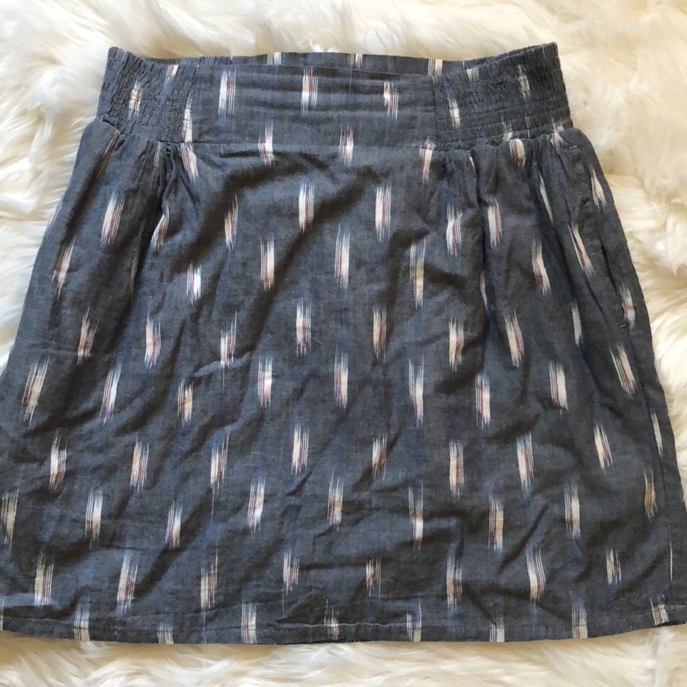 Kavu chambray pattern skirt